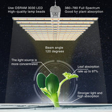 LUXINT LED Grow Lights for Seed Starting,Actual Power 720W 40x40 Inches Best Full Spectrum Professional Grow Lights for Hydroponic, Greenhouse, Grow Tent, Veg&Flower Commercial