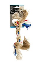 Bulk Buys Medium Colorful Knotted Pet Rope Toy-Package Quantity,8