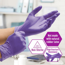 MedPride Powder-Free Nitrile Exam Gloves large, Case/1000, 100 Count (Pack of 10)
