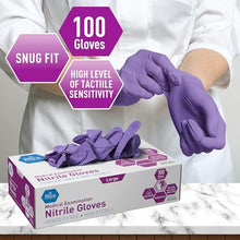 MedPride Powder-Free Nitrile Exam Gloves large, Case/1000, 100 Count (Pack of 10)