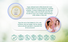 Vegan Deodorant Cream | Clean & Natural Underarm Care