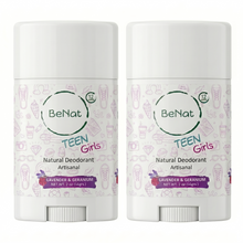 2-Pack all-Natural Deodorants for Kids & Teens
