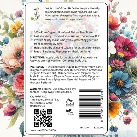 Breakfast In Paris Natural Body Lotion 12oz