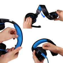 GROUPBUYLINK Each G2000 Over-Ear Game Gaming Headphone Headset Earphone Headband with Mic Stereo Bass LED Light for PC Game